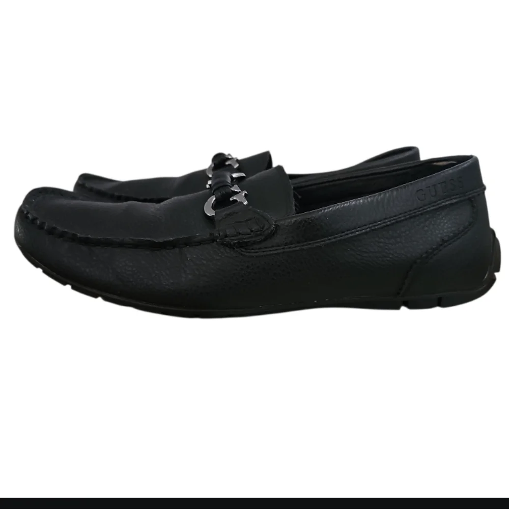 Guess McKinley Horsebit Loafers Men’s 10 Black Law Office Academia Shoes